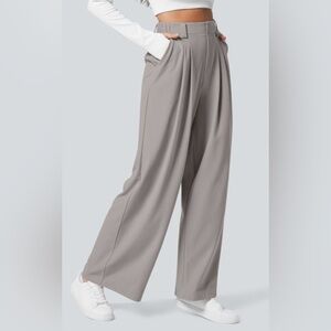 HALARA Gray Wide Leg Pants